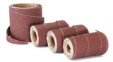 WEN 65910SP80 80-Grit 10-Inch Pre-Cut Ready-to-Wrap Drum Sander Sandpaper, 4-Pack