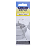 Big Eye Curved Beading Needles 2/Pkg3.5