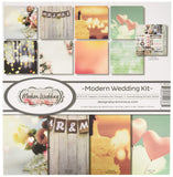 Reminisce Mod200 Modern Wedding Scrapbook Collection Kit, Multicolor