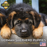 German Shepherd Puppies Calendar 2027 - 16 Month Dog Wall Calendar, Monthly Planner, Large Writing Blocks, Thick No Bleed Paper,