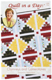 Quilt in a Day Eleanor Burns Pattern, Chimneys and Cornerstones