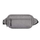 Travelon: World Travel Essentials Convertible Sling/Waist Pack, Gray Heather, One Size, World Travel Essentials Convertible Slin