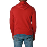 Independent Trading Co. Unisex Lightweight Full-Zip Hooded Sweatshirt - Red, M