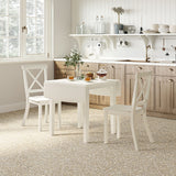 Jofran Inc. Eastern Tides X-Back Coastal Counter Barstool (Set Of 2)