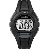 Timex Men's Ironman Triathlon Essential 10 40mm Watch - Black Case Black Resin Strap
