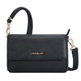 Travelon AntiTheft Addison Convertible Crossbody/Belt Bag, Black