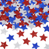 ONLYKXY Big Foam Self Adhesive Sticker Glitter Star Patch Cute Clothing Patches Reward Sponge Sticker Confetti Badge for Bag Hat