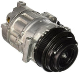 DENSO 471-1293 A/C Compressor, Silver & Black