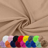Nylon Spandex Fabric, 80% Nylon, 20% Spandex, Swimwear, Activewear Fabric 4 Way Stretch Sports, Dance, Yoga (Beige, 2 Yard)
