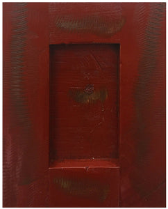 American Heartland Rustic Double Door Pantry, Rustic Red