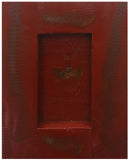 American Heartland Rustic Double Door Pantry, Rustic Red
