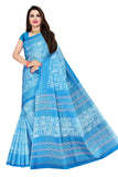 TAMAIRA FASHION Womens Plain Cotton Saree (2203_Blue)