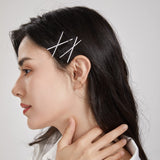 Dofash Silver Bobby Pins Hair Pins Steel Hair Clips 3.5Cm/1.38 Hair Accessories For Women 100PCS (Silver)