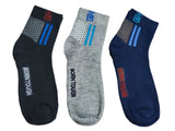 Chacko Designer Office/Business/Formal Crew Socks For Men Pack Of 3
