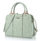 Adisa Two Tone Handbag Shoulder Bag For Women And Girls With Sling Belt (Ad4069-Grn),Green,,B0C6MB98S4