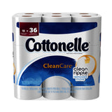 Cottonelle Clean Care Toilet Paper, Double Roll, 18 pk