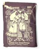 Folkwear #203 Edwardian Underthings Undergarments Camisole Petticoat Drawers Sewing Pattern (Pattern Only)