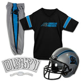 Franklin Sports Carolina Panthers Kids NFL Uniform Set - Youth NFL Team Jersey, Helmet, Pants + Apparel Costume - Official Gear 