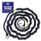 Greenfield Anchor Buddy, The Original Bungee Anchor Line for Boats. 14ft to 50ft Stretch. Elastic Anchor Rope, Bungee Anchor Lin