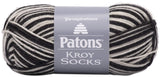 Patons Yarn Kroy STRI, Zebra Stripes
