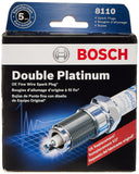 BOSCH 8110 OE Fine Wire Double Platinum Spark Plug - Pack of 4