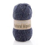 Mary Maxim Y083302 Natural Alpaca Tweed Yarn (Blue Stone)