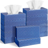 Yinder 12 Packs 1560 Sheets Soft Facial Tissue Box for Car 2 Ply 130 Sheets Disposable Facial Travel Tissues Bulk Cube Box for C