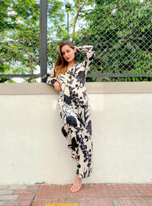 Gosriki Women'S Cotton Blend Printed Ethnic Co-Ord Set (Salaka White-Gs_S_White_Small),White,,B0D295YJMJ
