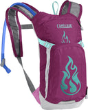 CamelBak Mini M.U.L.E. Hike and Bike Hydration Pack Berry, 50oz