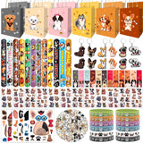156 PCS Dog Party Favors,Dog Party Decorations, Dog Party Supplies Gifts Goodie Bags Stuffers, Dog Pinata,Dog Birthday Party Sup