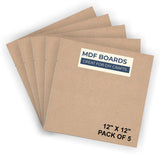 Variety Mdf 3.2Mm 12X12 Pack Of 5