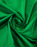 Plain Solid Cotton Lawn 2-Yards 44 inches Wide Cut Fabric Solid Dyed Material DIY Craft (72 x 44 inches, Green)