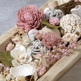 ANDALUCA Maison Box Fragrance Potpourri Decorative Vase & Bowl Filler Home D cor (Pink Jasmine)