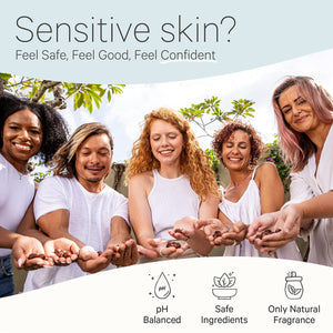 Tree to Tub Sensitive Skin Face Wash for Dry Skin - Fragrance Free Gentle Face Cleanser for Women & Men, Unscented Hydrating Foa