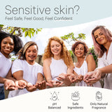 Tree to Tub Sensitive Skin Face Wash for Dry Skin - Fragrance Free Gentle Face Cleanser for Women & Men, Unscented Hydrating Foa