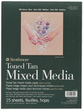 Strathmore Toned Mixed Media Paper Toned Tan 9X1215 Sheets 62462209