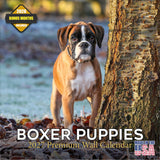 Boxer Puppies Calendar 2027 - 16 Month Dog Wall Calendar, Monthly Planner, Large Writing Blocks, Thick No Bleed Paper, Made in U