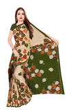 Tamaira Fashion Women'S Plain Cotton Saree (2158_Green)