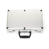Silver Lockable Metal Storage Case for TCG, Deck Box, MTG, Magic, FaB, PTCG, EDH, YGO, Commander, Dominion, Trading Cards