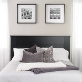 Prepac Stylish Flat Wood Panel Headboard for Queen Size Beds, Simplistic Wooden Queen Headboard 2.25 D x 64.5 W x 48 H, White, W