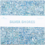 Expressions Batiks Silver Shores 10 Stacker 42 10-inch Squares Layer Cake Riley Blake 10-23553-42