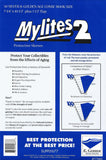 E. Gerber Mylites 2 Mil Comic Book Silver & Golden Age Size 7 3/4 x 10 1/2 Plus 11/2 Flap Pack of 50