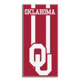 The Northwest Company NCAA Oklahoma Sooners Beach Towel, 30 x 60, Zone Read