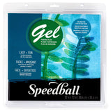 Speedball Gel Printing Plate, 12 x 12 for Monoprinting, Printmaking, Press, Arts & Crafts