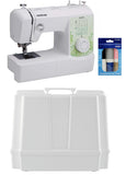 Brother SM2700 27-Stitch Free Arm Sewing Machine and Hard Plastic Storage and Carry Case, Premium Sewing Thread 6-Pack Included