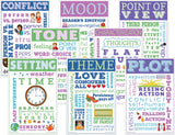 McDonald Publishing Elements of Literature Chatter Charts Chart (CC3101)
