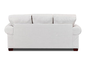American Furniture Classics Pembroke Sleeper With Four Throw Pillows Sofas, Soft Washed Cream Tweed
