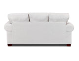 American Furniture Classics Pembroke Sleeper With Four Throw Pillows Sofas, Soft Washed Cream Tweed