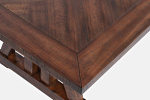 Jofran Inc. Fairview Rustic Trestle Dining Table