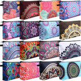Dunzy 16 Pcs Makeup Bags Bulk Waterproof Cosmetic Bags Cna Week Graduation Gifts Roomy Zipper Pouch Travel Toiletry Portable Org